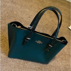 Green coach bag 😍